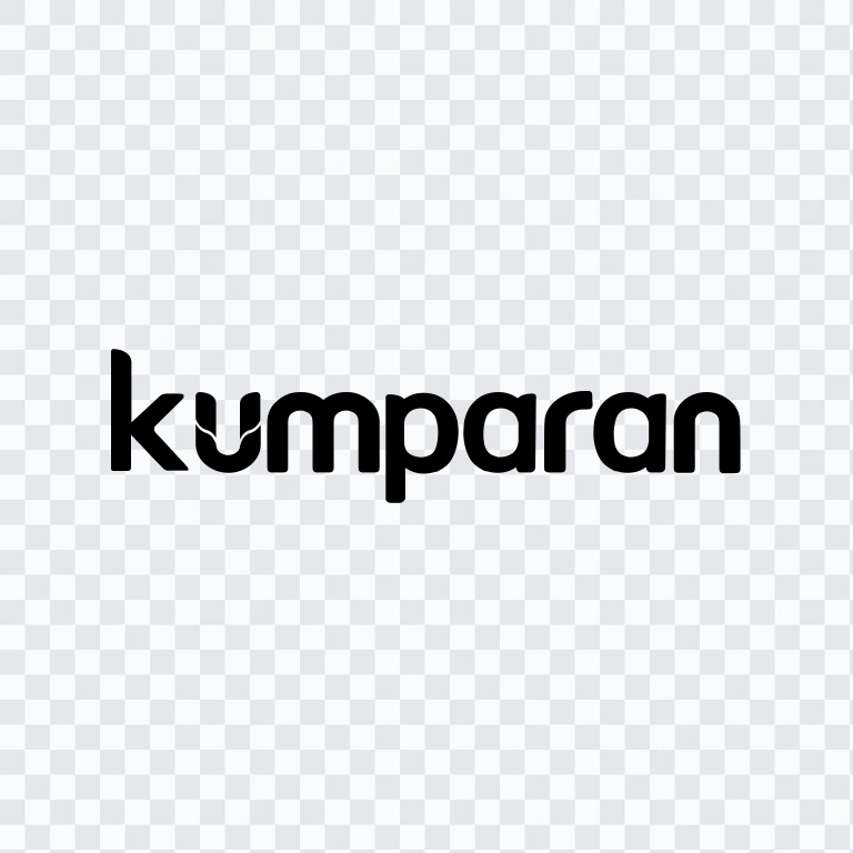 kumparan black logo SVG
