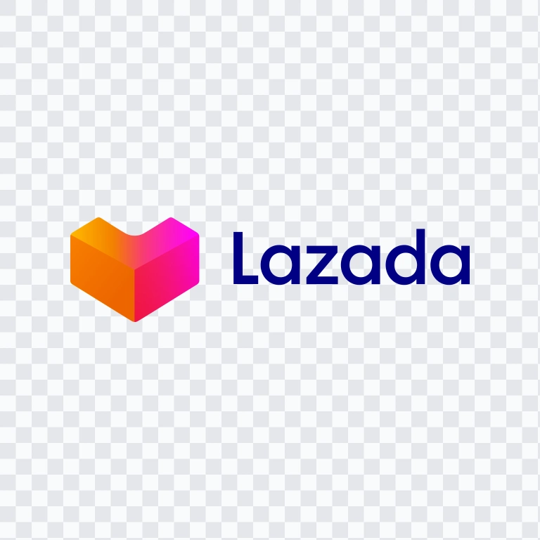 logo Lazada berwarna SVG