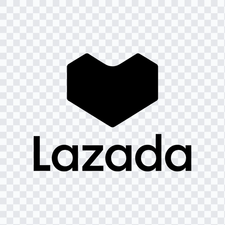 logo Lazada hitam PNG