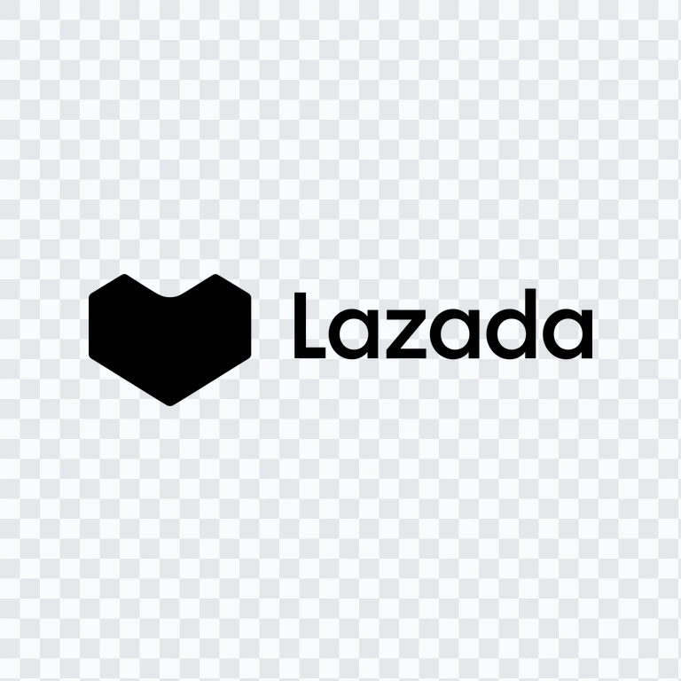 logo Lazada hitam PNG