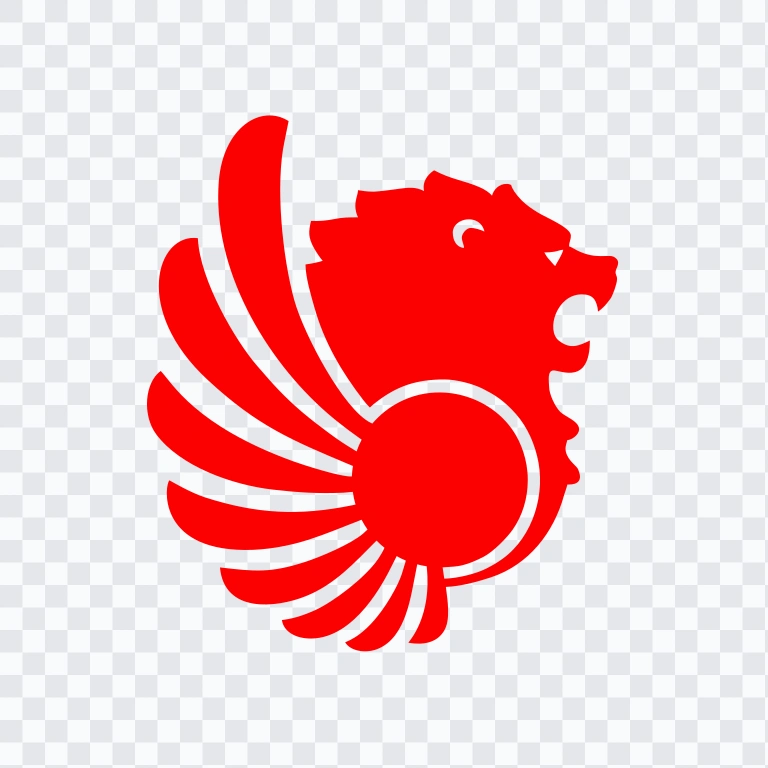 Lion Air colored logo mark SVG
