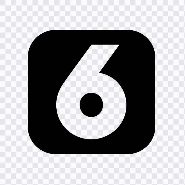 Liputan6.com Square black icon SVG