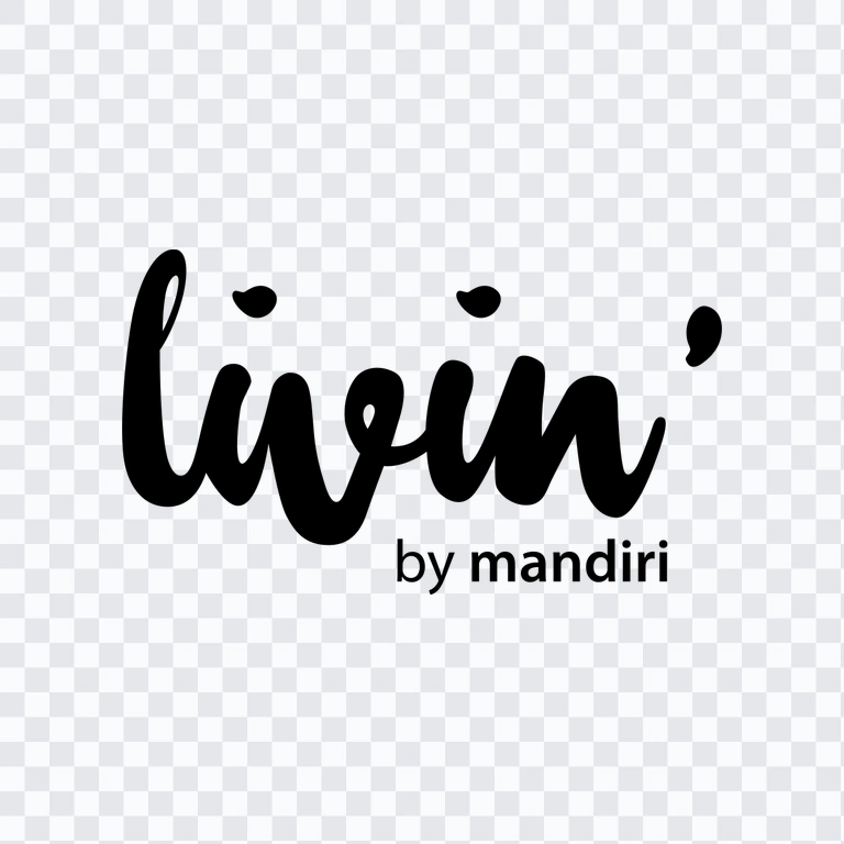 Livin black logo PNG