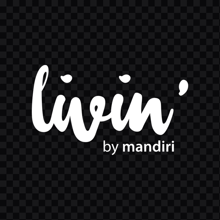Livin white logo PNG