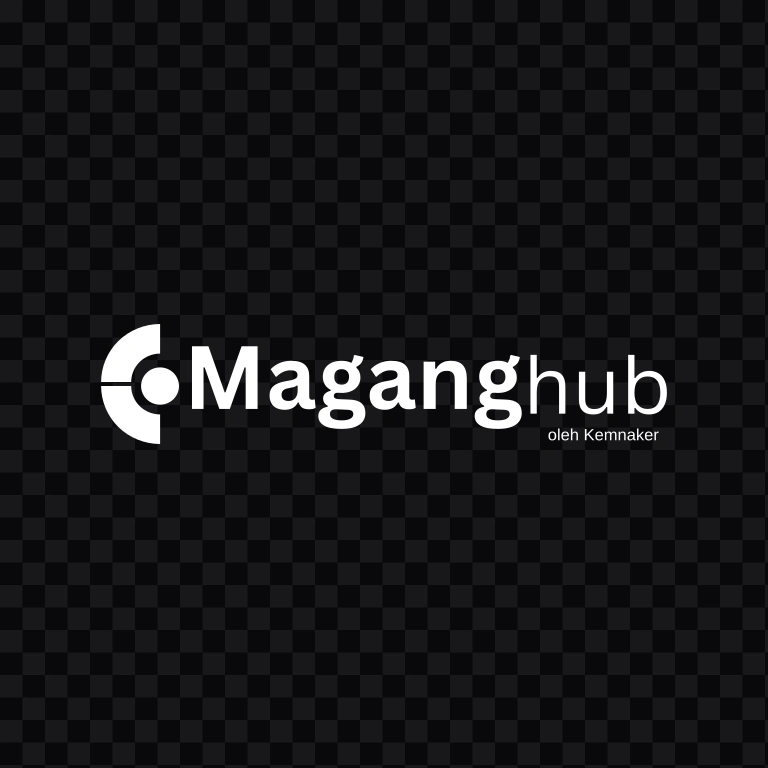 logo MagangHub putih SVG