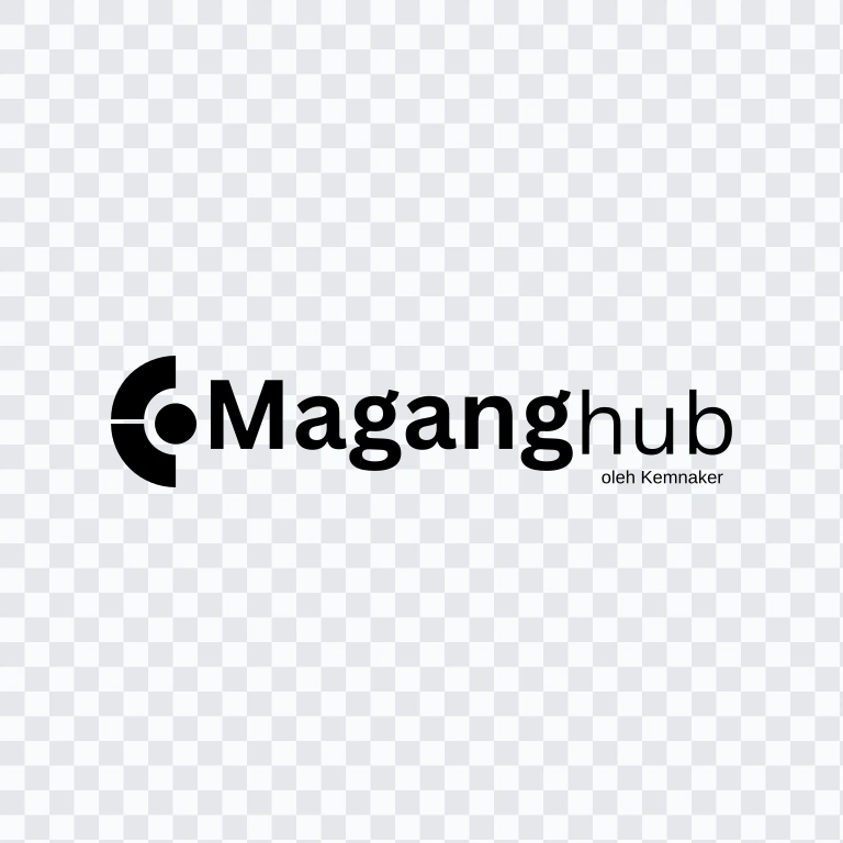 logo MagangHub hitam SVG