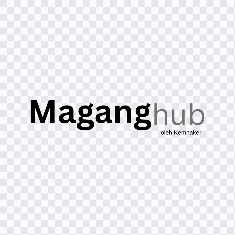wordmark MagangHub berwarna SVG