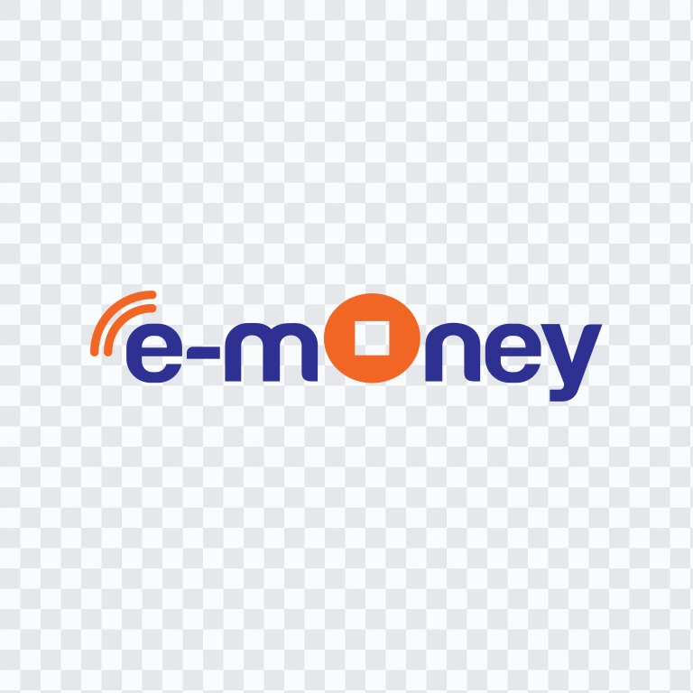 Mandiri e-money colored logo SVG