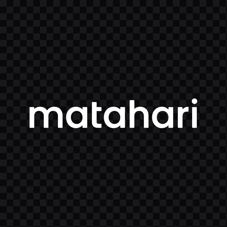 Matahari white wordmark SVG