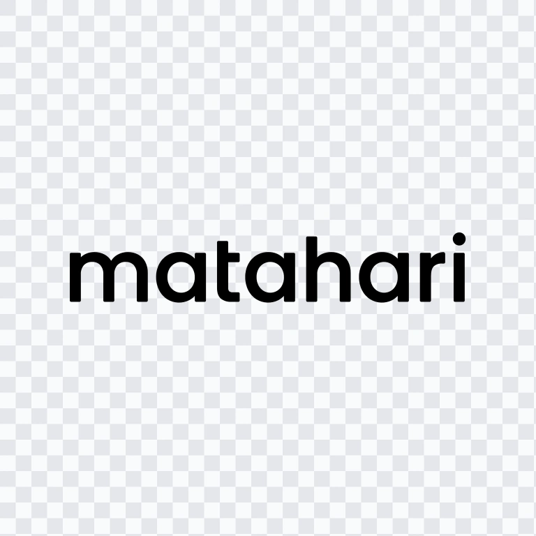 Matahari black wordmark SVG