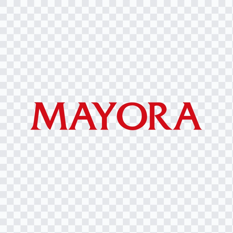 Mayora Indah colored wordmark SVG