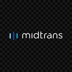 Midtrans white logo SVG