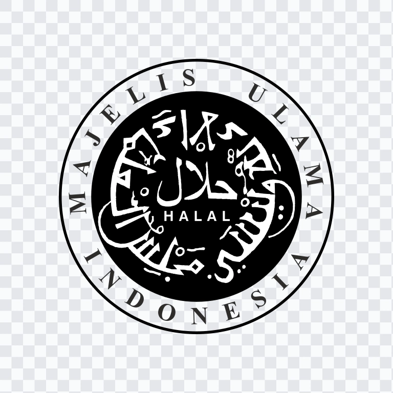 logo MUI (Majelis Ulama Indonesia) hitam SVG