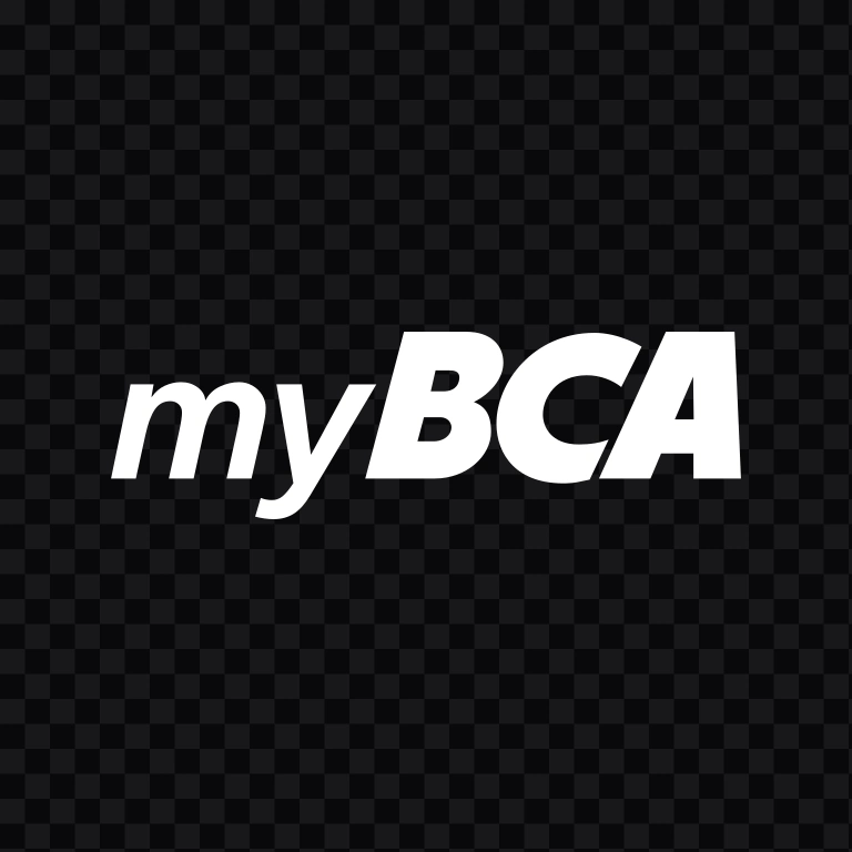 myBCA white logo SVG