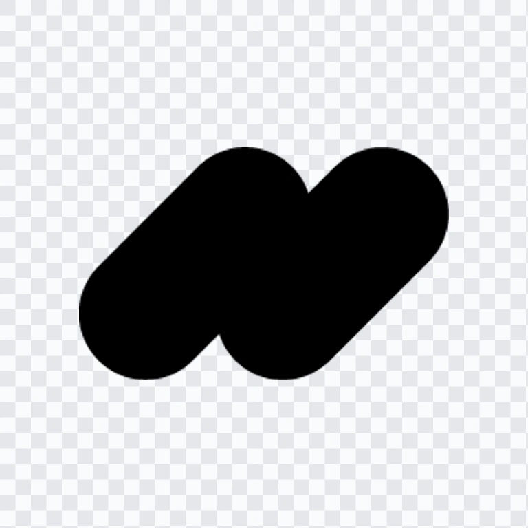 Nobu Bank black icon PNG
