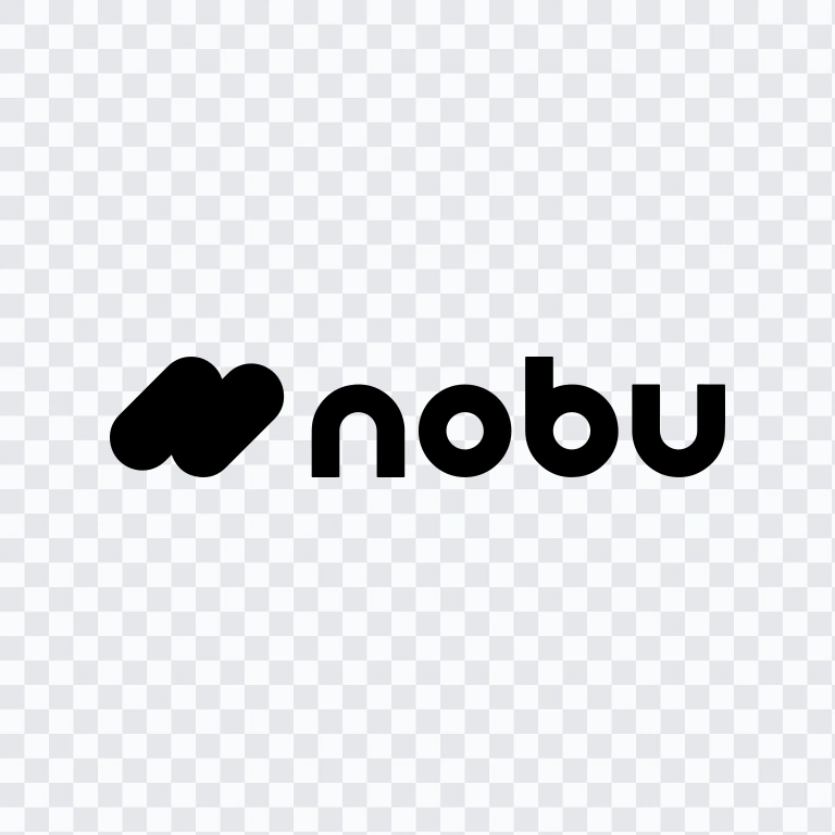 Nobu Bank Horizontal black logo SVG