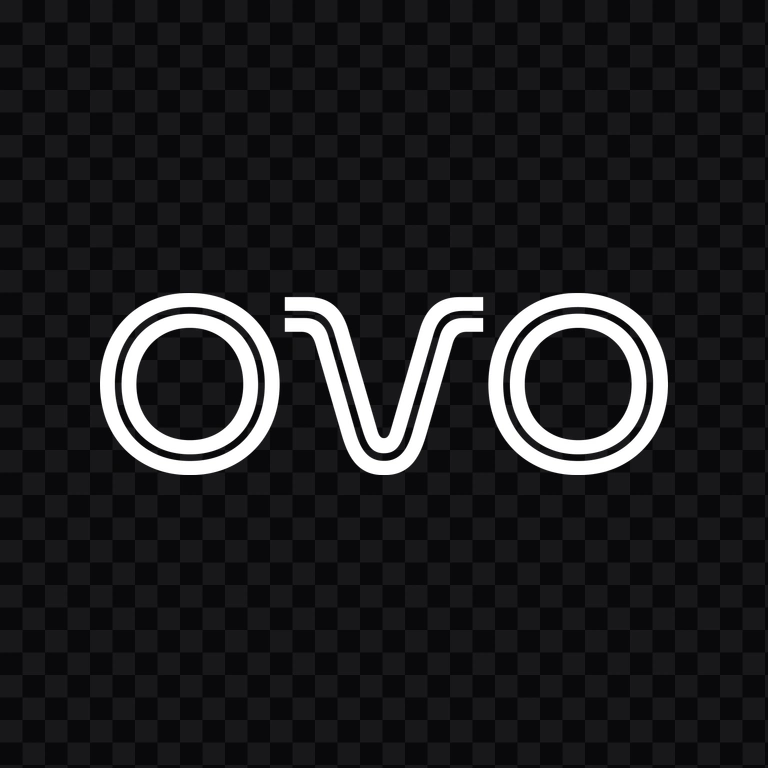 OVO white logo PNG
