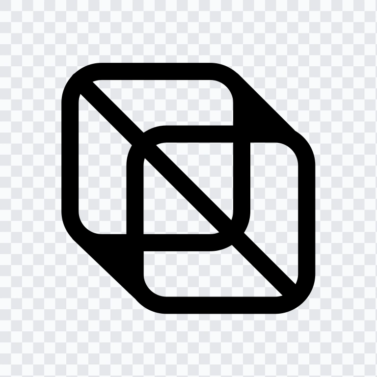 Paxel black icon PNG
