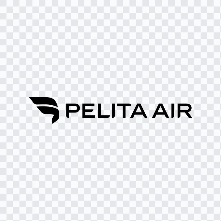 Pelita Air black logo PNG