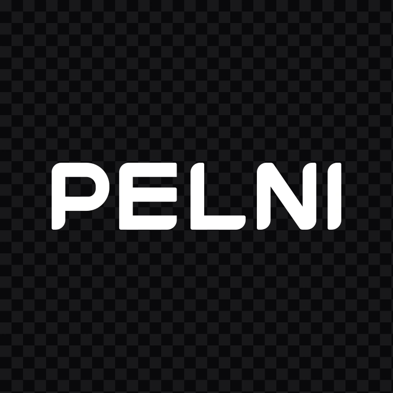 Pelni white wordmark SVG