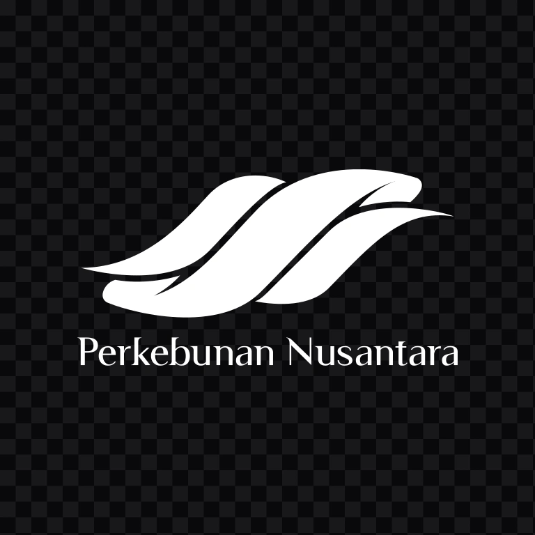 logo Perkebunan Nusantara (PTPN) putih SVG
