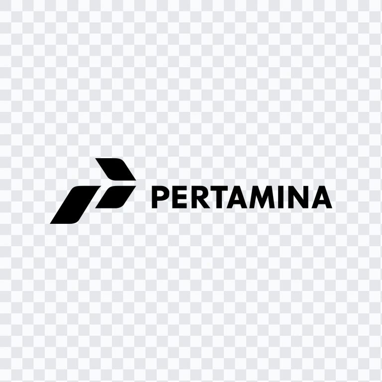 Pertamina black logo PNG