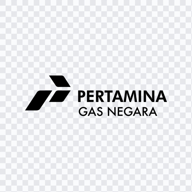 logo PGN (Pertamina Gas Negara) hitam PNG