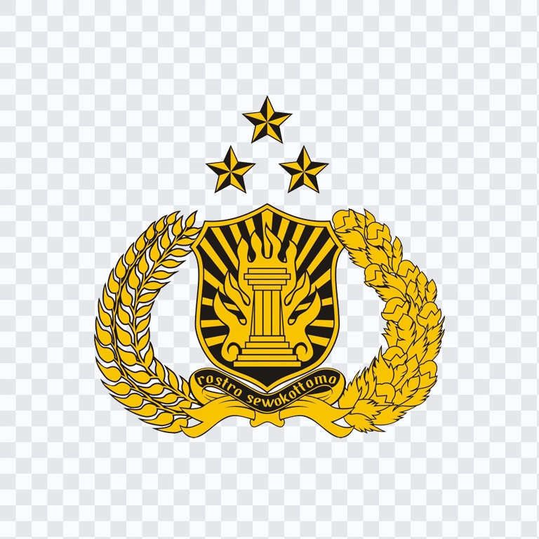 Polri colored logo PNG