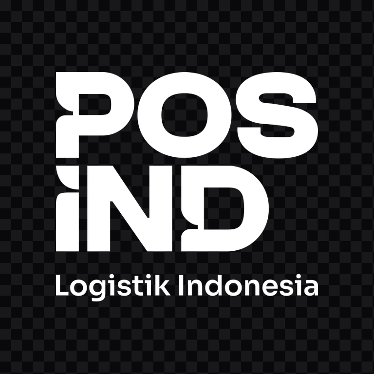 Pos Indonesia white logo PNG