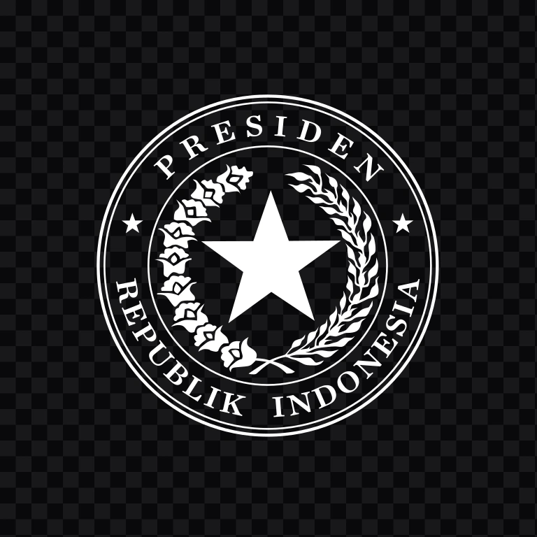 Seal of the President of Indonesia light logo PNG