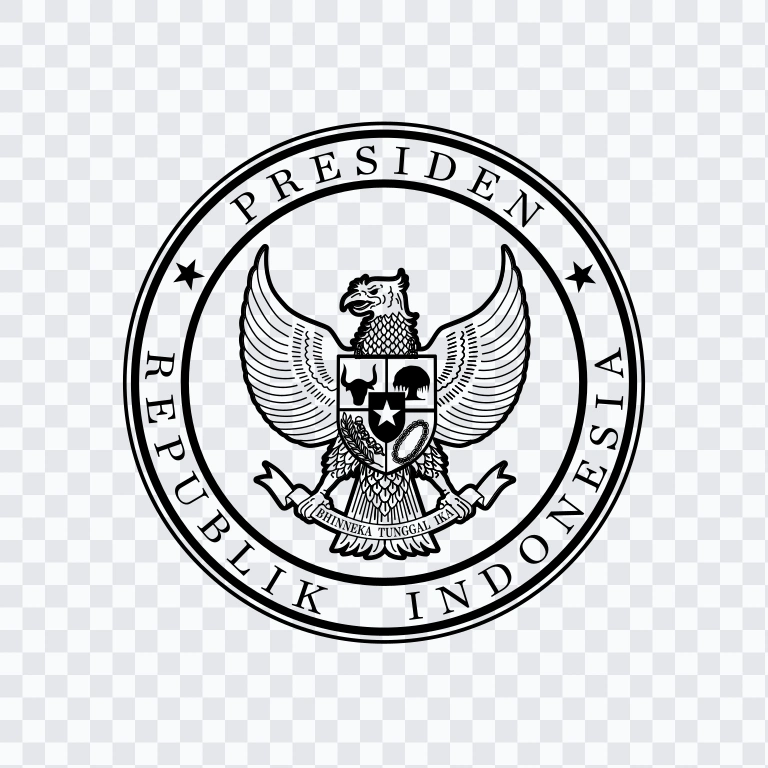 Seal of the President of Indonesia colored logo SVG