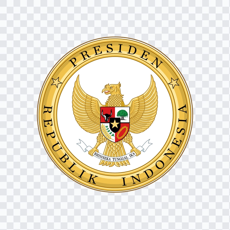 Seal of the President of Indonesia colored logo SVG