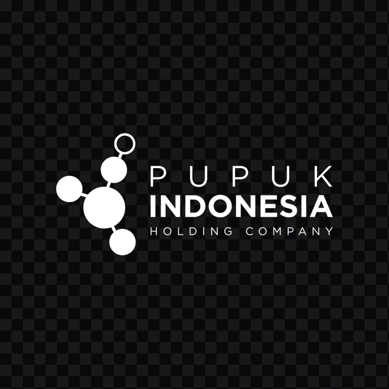 Pupuk Indonesia white logo PNG