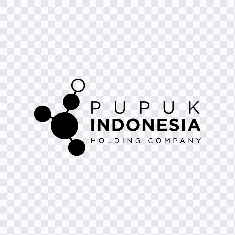 Pupuk Indonesia Horizontal black logo SVG
