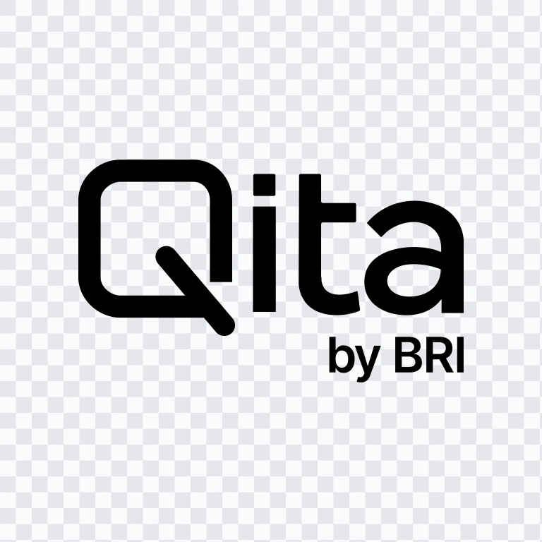 Qita by BRI black logo SVG