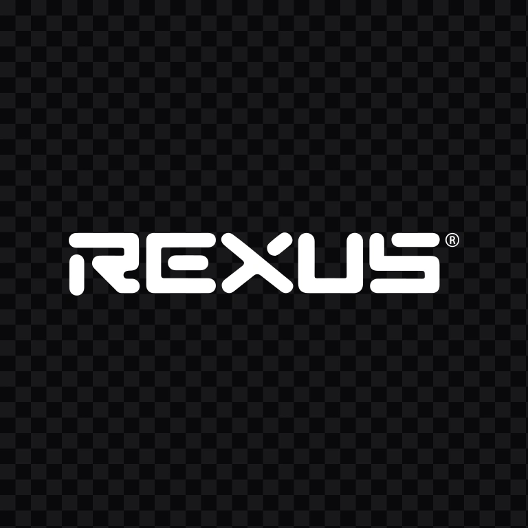 wordmark Rexus putih SVG