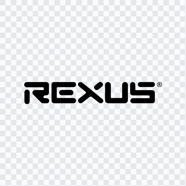 wordmark Rexus hitam SVG