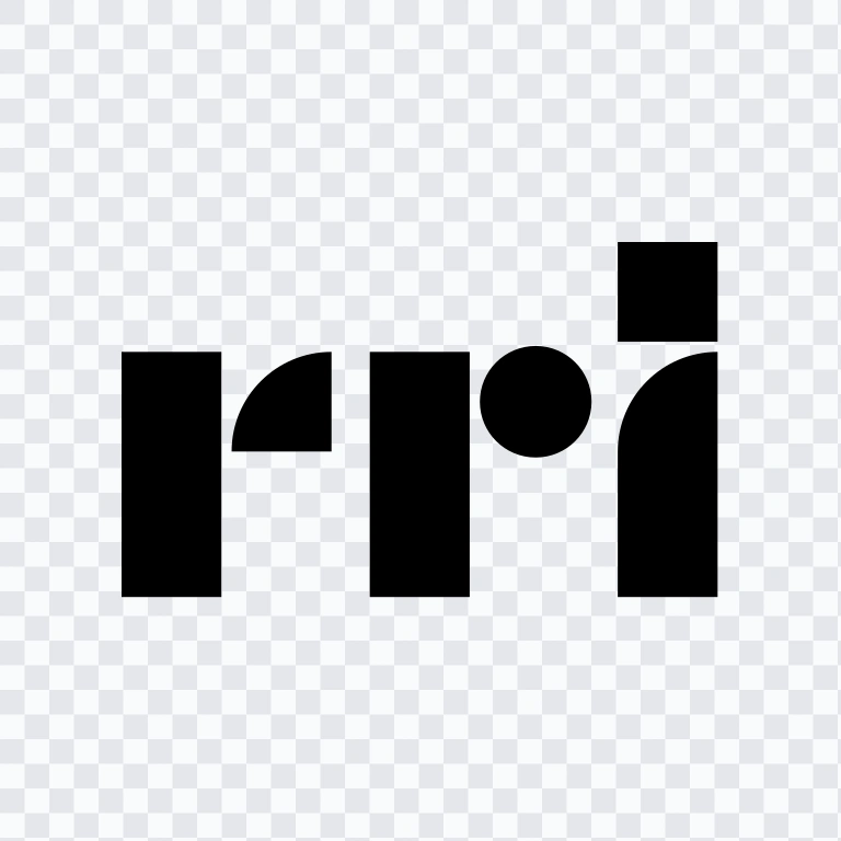 RRI (Radio Republik Indonesia) black logo SVG