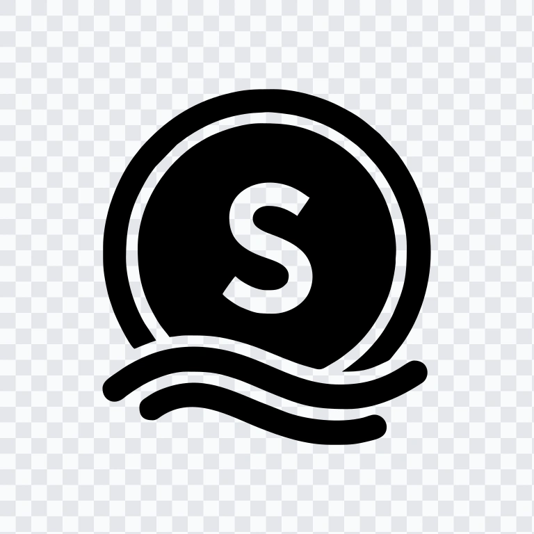 SeaBank black logo PNG