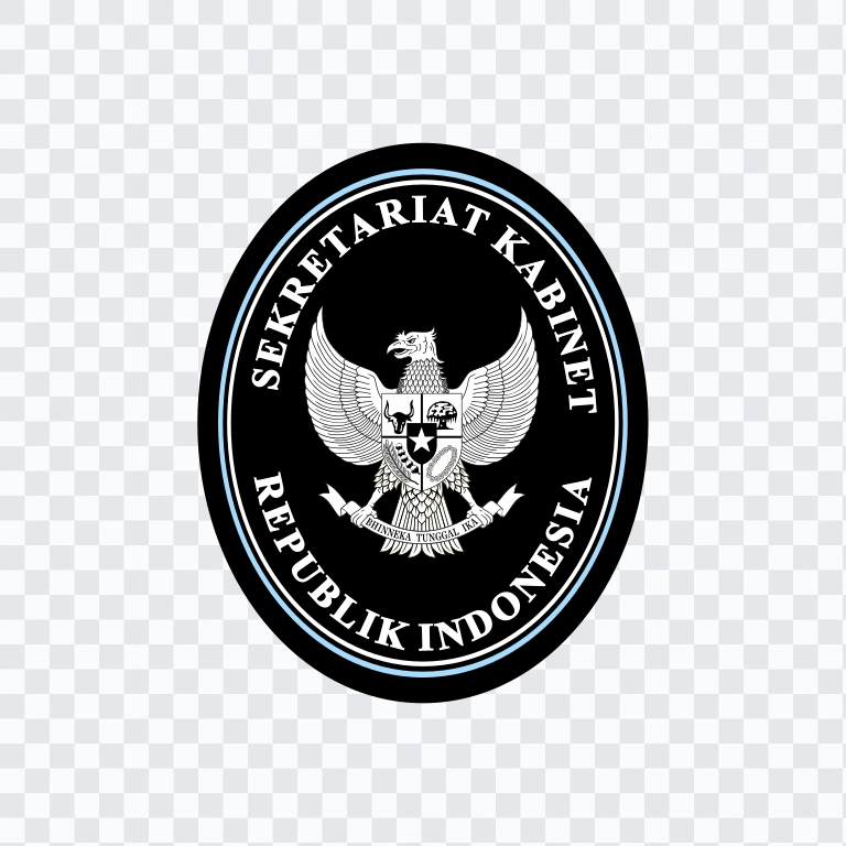 Cabinet Secretariat Indonesia colored logo PNG