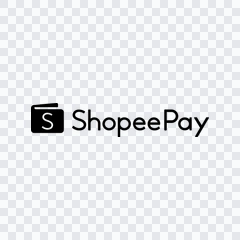 ShopeePay black logo PNG