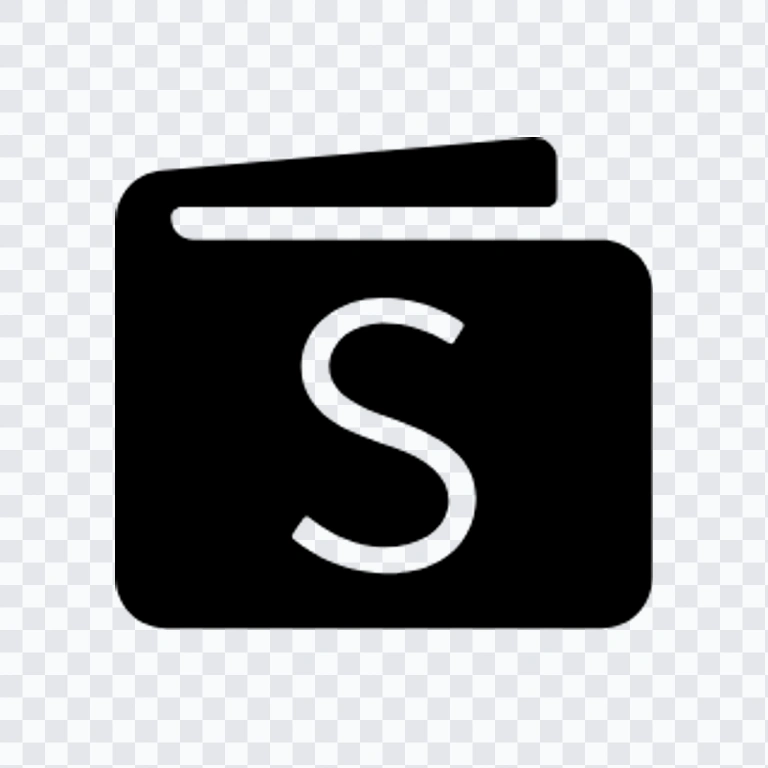 logo ShopeePay hitam PNG