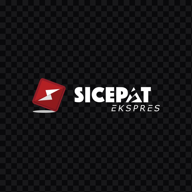 SiCepat white logo SVG