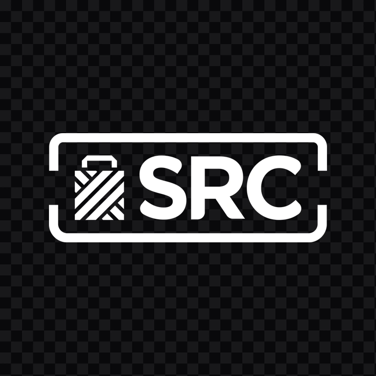 SRC (Sampoerna Retail Community) white logo PNG