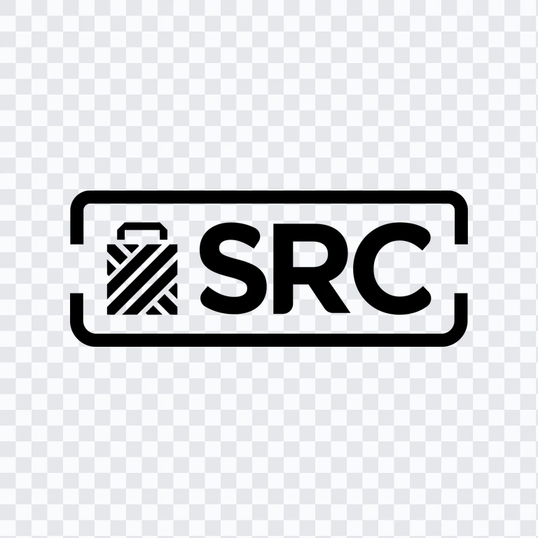 SRC (Sampoerna Retail Community) black logo PNG