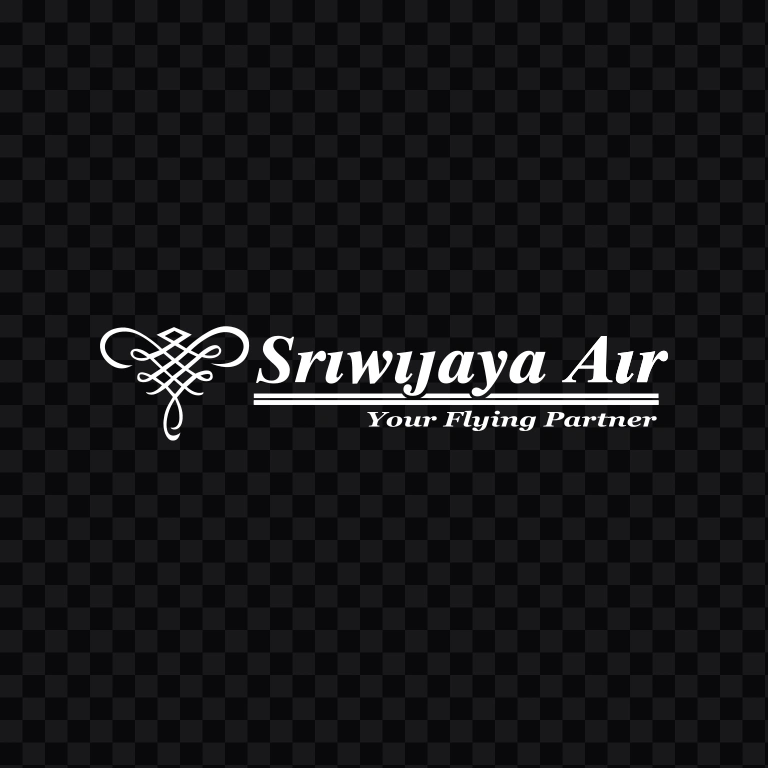 Sriwijaya Air white logo SVG