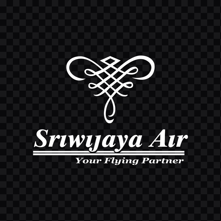 Sriwijaya Air white logo SVG