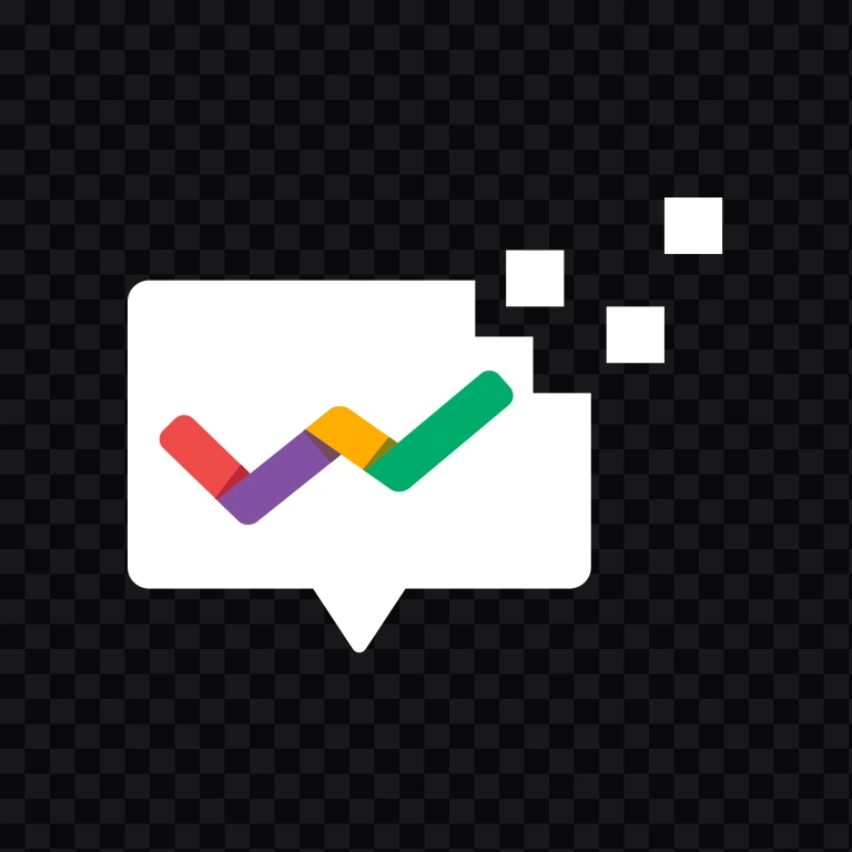 Stockbit light icon SVG