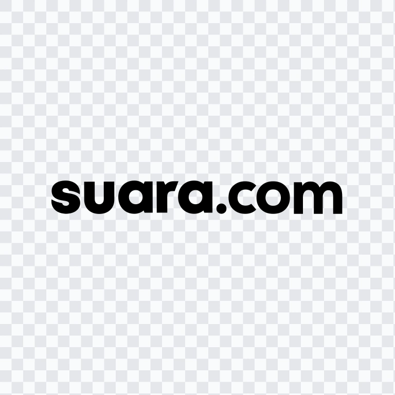 Suara.com black logo SVG