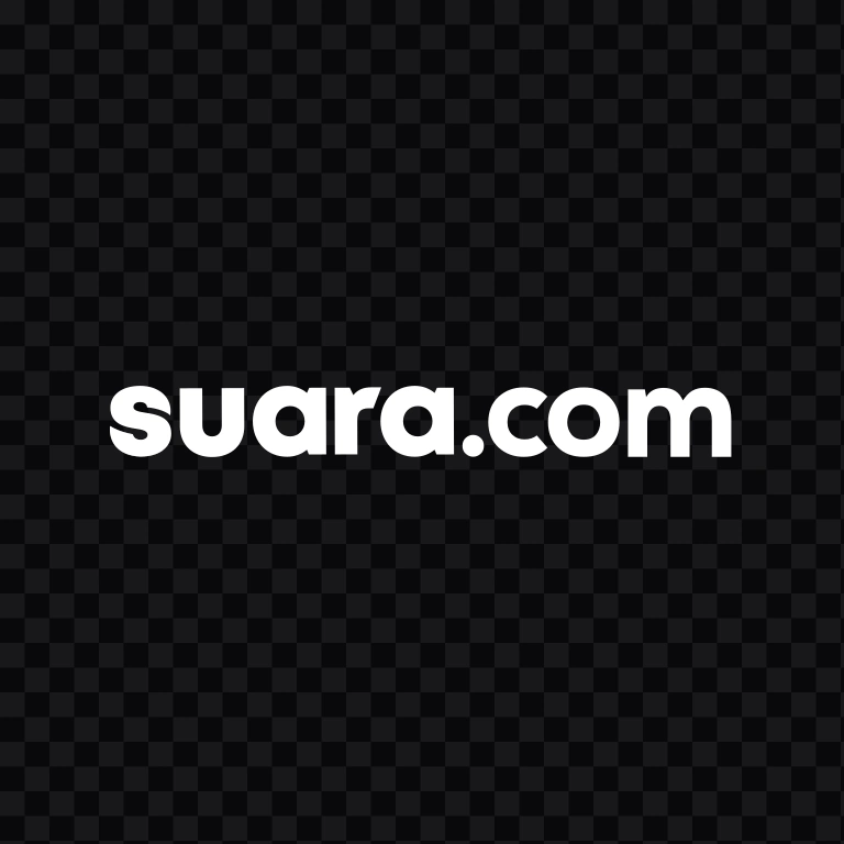 Suara.com white logo SVG
